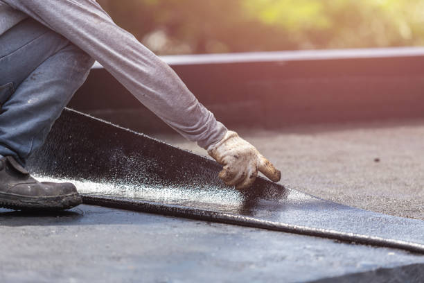 Professional Interior Drainage System technician working in Burlington, KS